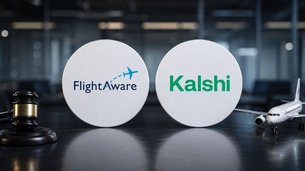 FlightAware Abandona Abruptamente su Demanda Contra Kalshi Tras Presentarla un Día Antes