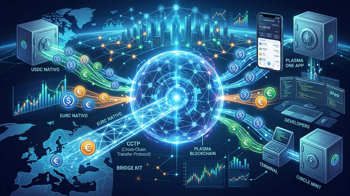 Circle integra USDC, EURC y CCTP