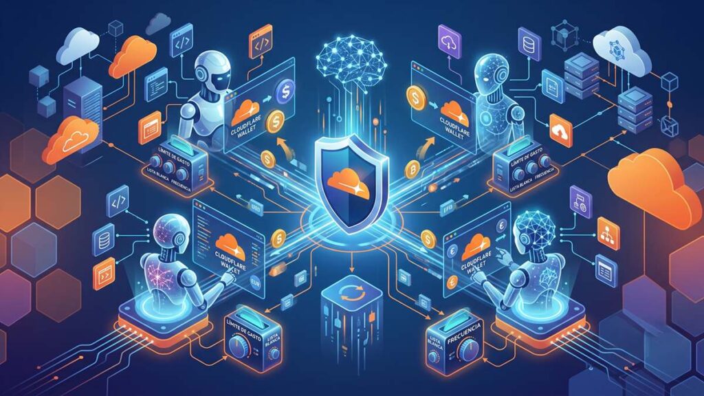Cloudflare lanza billeteras programables para agentes de IA