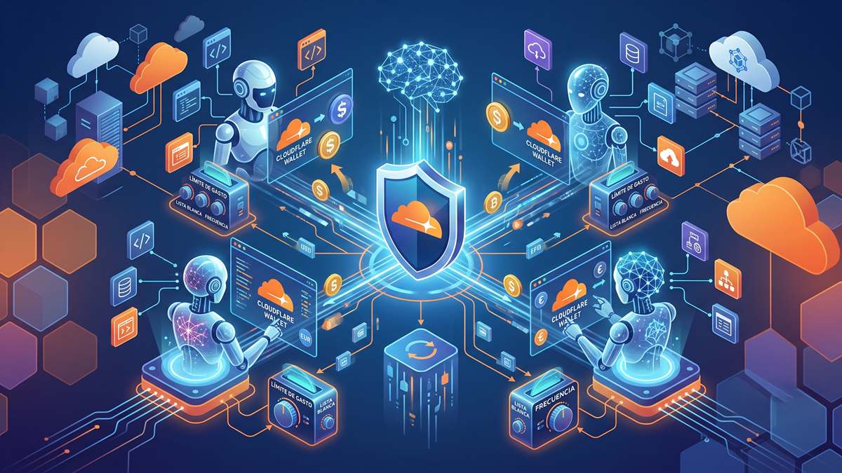 Cloudflare lanza billeteras programables para agentes de IA