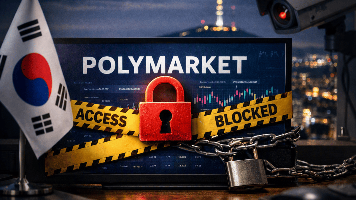 Corea del Sur Bloquea Polymarket y se Suma a más de 30 Jurisdicciones que Restringen su Acceso