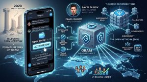 Pavel Durov confirmó el despliegue de Gram Wallet en Telegram para un grupo inicial de usuarios