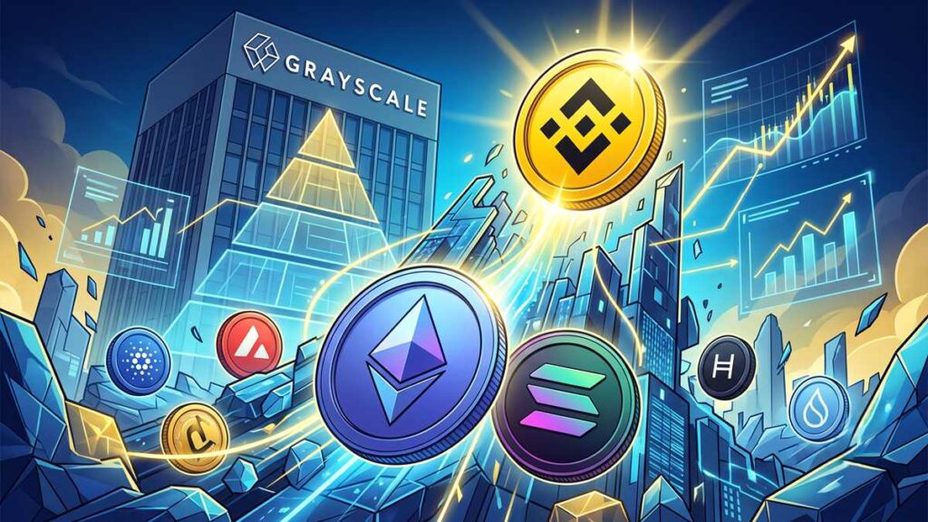 Grayscale sacude su fondo de criptomonedas
