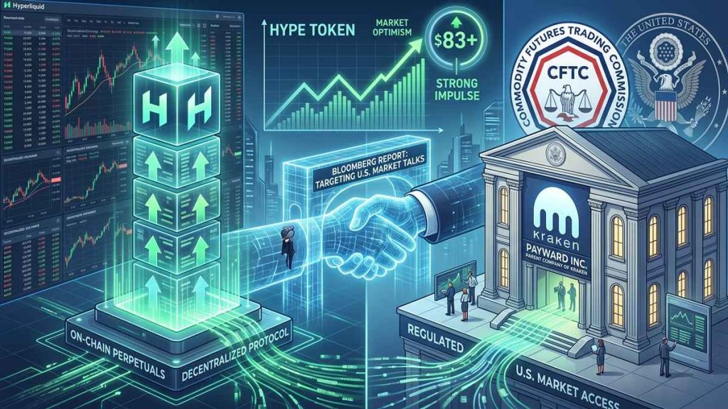 Hyperliquid negocia con Payward, matriz de Kraken, su llegada al mercado estadounidense mediante derivados on-chain regulados