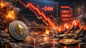 Un Trader de Hyperliquid Sufre una Pérdida de $24M en una Liquidación de Ether de 12 Segundos