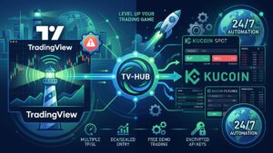 KuCoin integra la plataforma TV-Hub para automatizar operaciones de Spot y Futures m