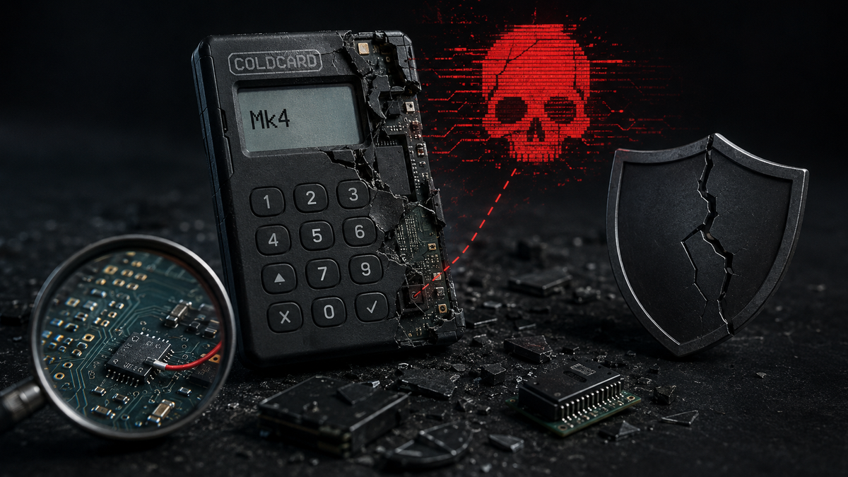 La falacia del hardware inviolable lecciones tras el ataque al Coldcard Mk4