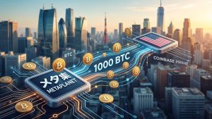 Metaplanet transfiere Bitcoin a Coinbase Prime