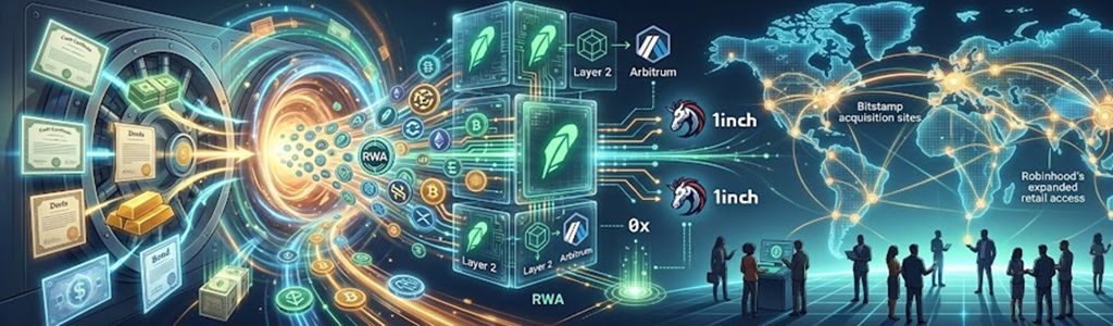 El volumen de transferencias de RWA de Robinhood alcanzó los $1.65 mil millones, lo que representa un aumento mensual del 3.201,20%, según los últimos datos de la Real-World Asset Foundation.