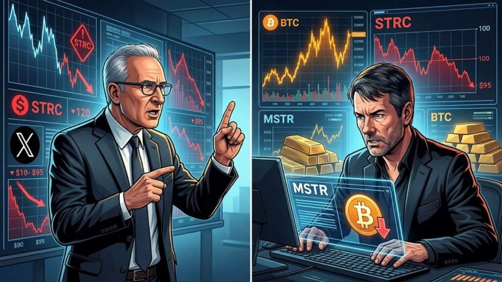Schiff Advierte Que Saylor Podría Vender Mucho Más Bitcoin y MSTR