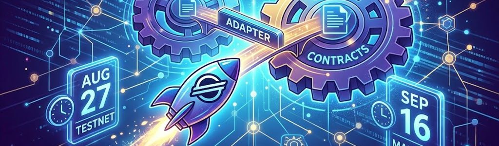 Stellar prepara el Protocol 28, conocido como Adapter, con cambios centrados en los contratos inteligentes de Soroban y el rendimiento de la red.