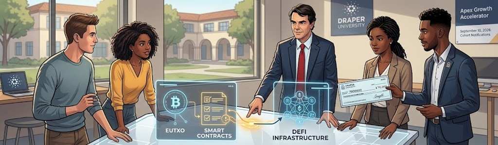 Tim Draper respalda una aceleradora de Cardano