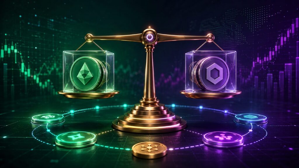 Datos de Token Terminal muestran que las acciones y ETF tokenizados se distribuyen entre BNB Chain, Ethereum y Solana en un mercado cada vez más multichain.