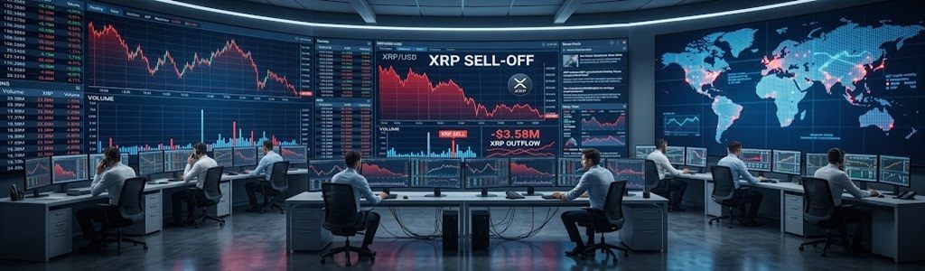 Bitwise registró la venta de 3,58 millones de dólares en XRP tras una sesión negativa