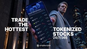 Crypto.com Lanza Derivados de Acciones Tokenizadas Dinámicas en un Mercado al Alza