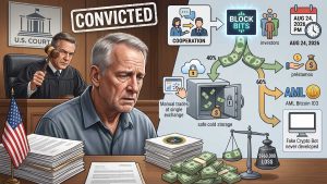 fundador de Block Bits-esquema de bot cripto falso