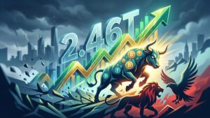 mercado cripto repunta con fuerza por encima de los 2,46 billones