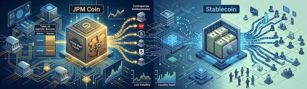 JPMorgan evaluó la emisión de stablecoins