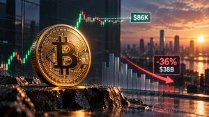 Bitcoin se estabiliza cerca de $86K mientras HYPE marca un nuevo ATH próximo a $98, XRP sube y los derivados muestran mayor cautela.