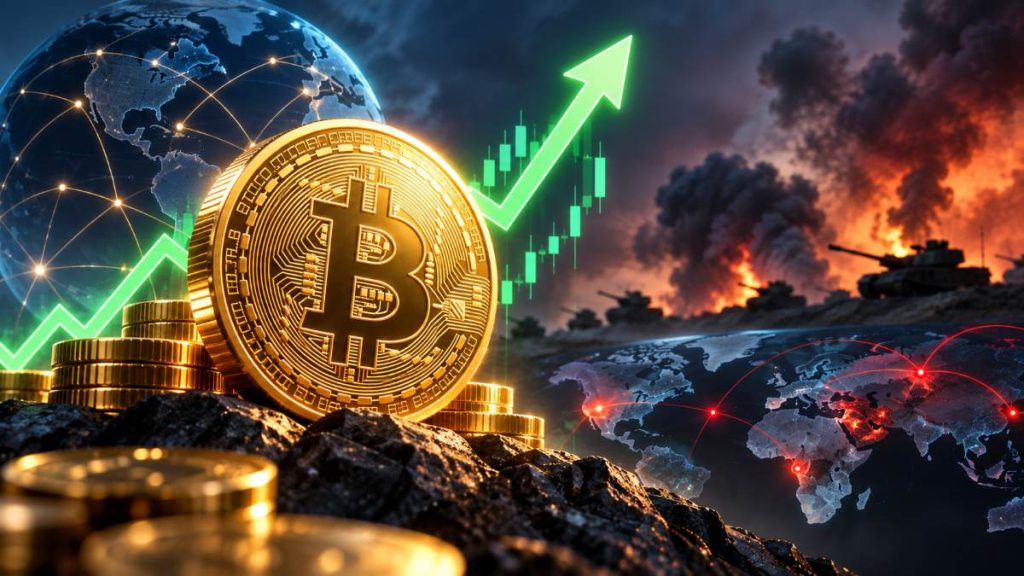 Bitcoin supera los $84K por primera vez desde enero mientras un fuerte short squeeze impulsa el precio pese a las tensiones geopolíticas.