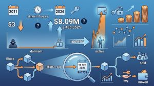 Una Billetera de Bitcoin Despierta Tras Casi 15 Años y Transfiere 100 BTC