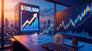 Bitcoin apunta a los $100.000