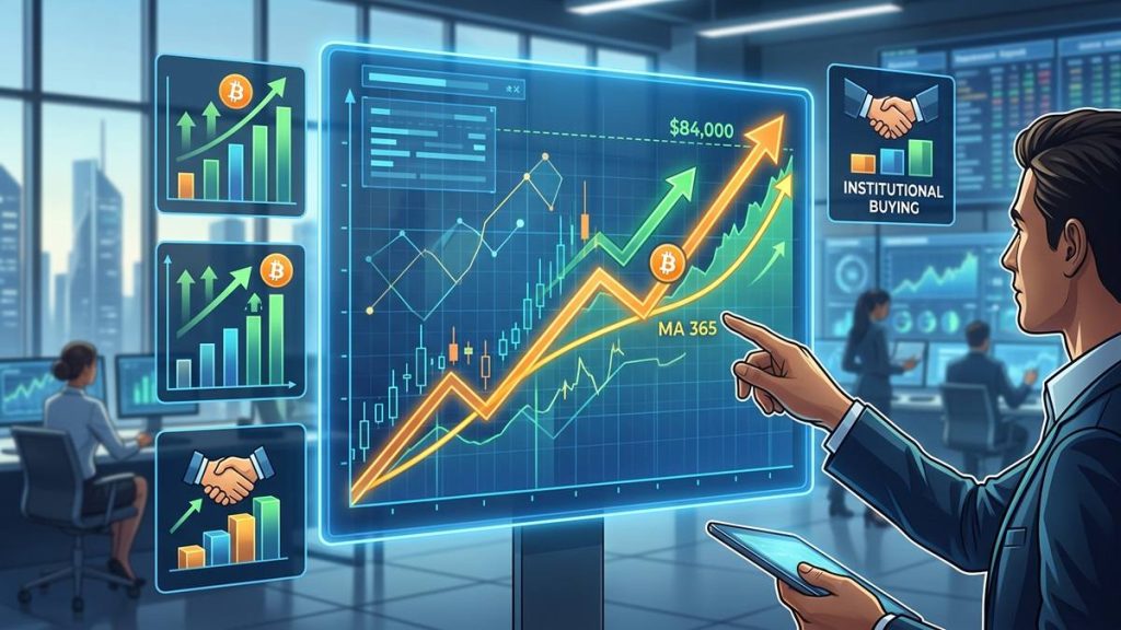 Bitcoin recupera la media móvil de 365 días