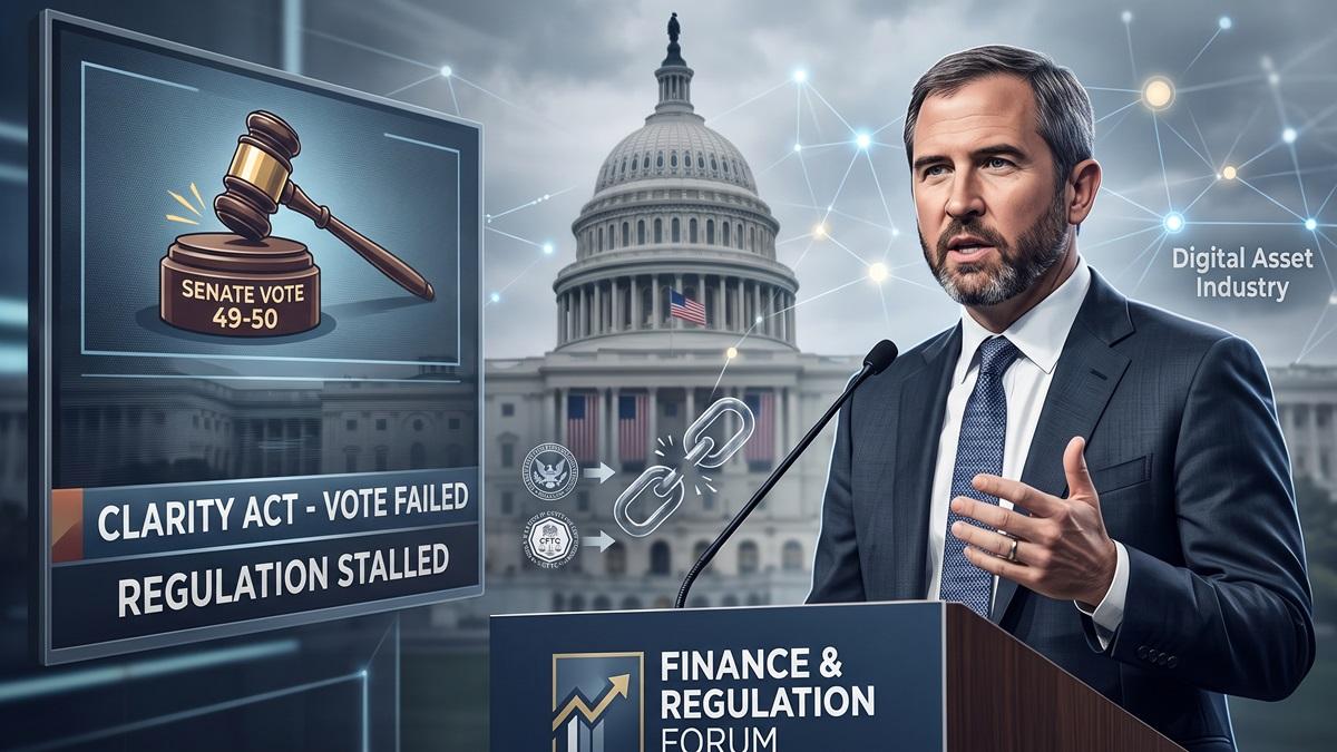 CEO de Ripple Crítica a Demócratas-Ley Clarity
