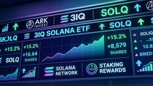 Cathie Wood Aumenta Sus Tenencias del ETF de Solana Mientras el Fondo Cripto Gana Impulso