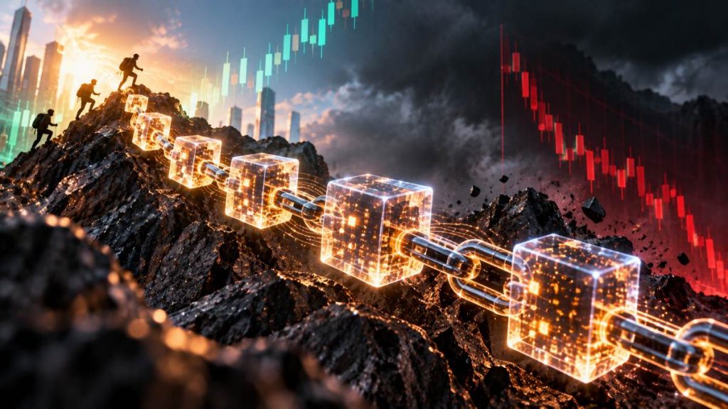 Chainalysis detecta que la actividad económica cripto cayó solo un 1,6% pese a una contracción del 50% en la capitalización, con fuerte actividad P2P y de stablecoins.