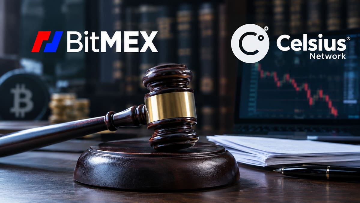 Celsius Demanda a BitMEX por $495M a Días del Cierre del Exchange