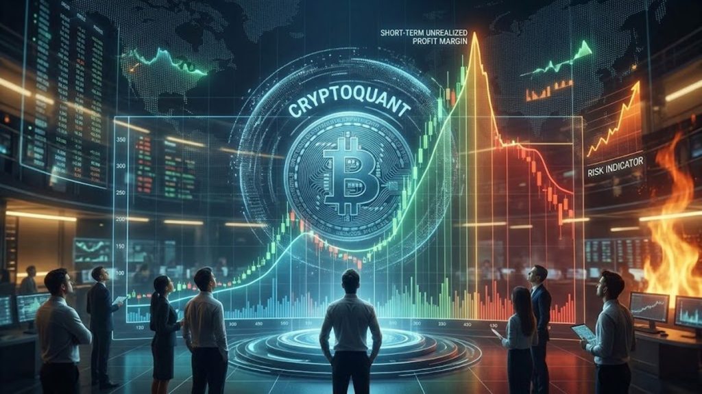 CryptoQuant Advierte Riesgo De Corrección De Bitcoin Mientras Las Ganancias De Los Traders Alcanzan Máximo De 21 Meses