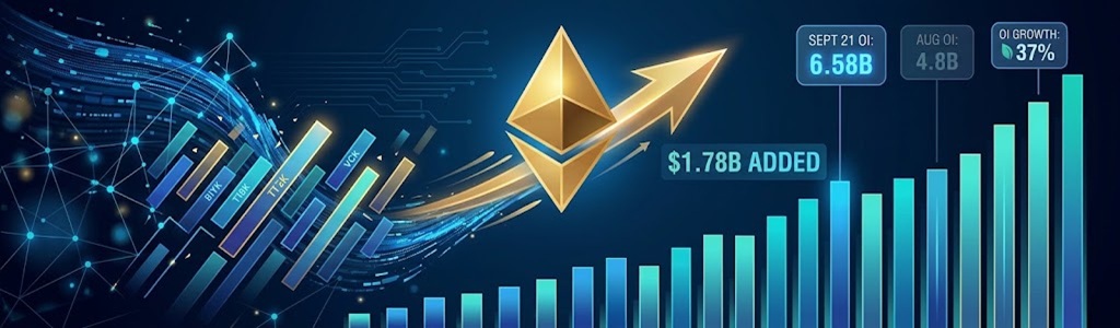 El interés abierto de los futuros de Ethereum en Binance alcanzó los $6.58 mil millones, su nivel más alto en más de nueve meses.