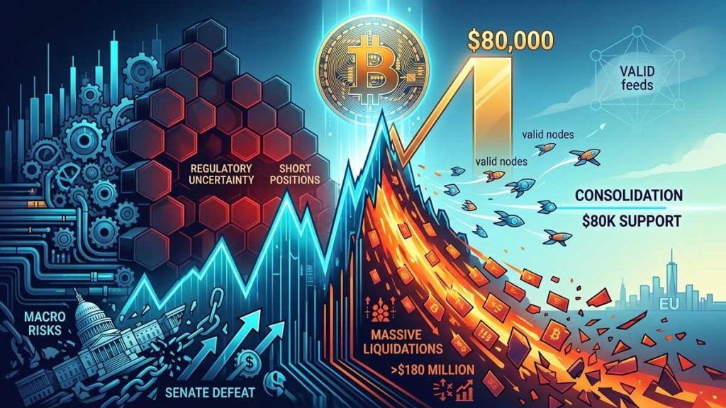 El precio de Bitcoin supera los $80,000