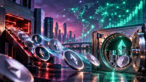 La oferta de Ethereum en exchanges cae a mínimos históricos mientras staking y DeFi absorben ETH y la actividad onchain se mantiene sólida.