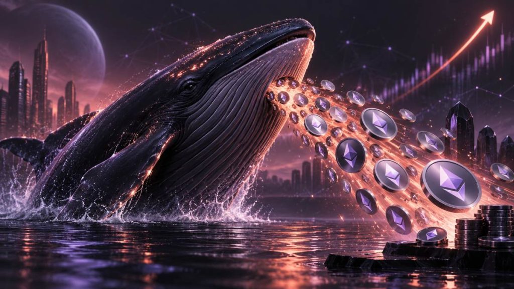 Una ballena que compró ETH a $18.80 vende otros 1,000 ETH por $2.68M y eleva la ganancia estimada de su posición a unos $8.8M.