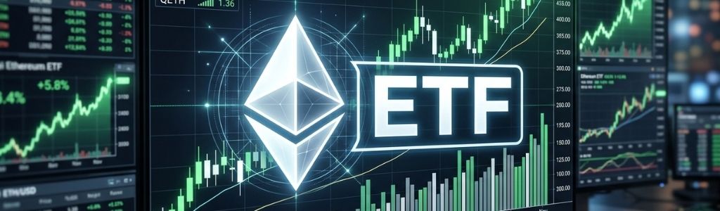 Los ETF de Ethereum Extienden su Racha Ganadora