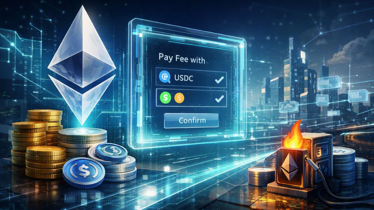 Las Frame Transactions de Ethereum (EIP‑8141) y el fin de la fricción de "necesitar ETH para las comisiones"