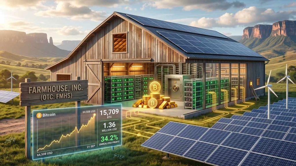 Farmhouse escala su estrategia en Bitcoin