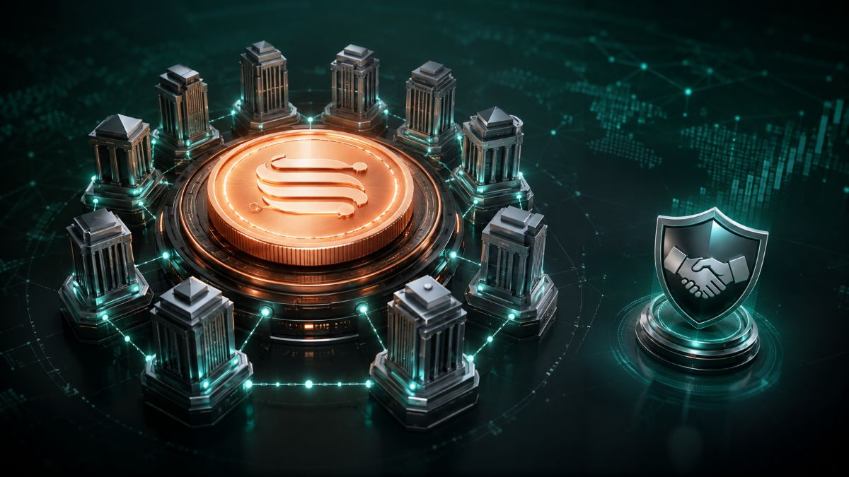 Veintiuna grandes instituciones financieras planean crear un nuevo emisor de stablecoins, comenzando con un token vinculado al dólar en 2027.