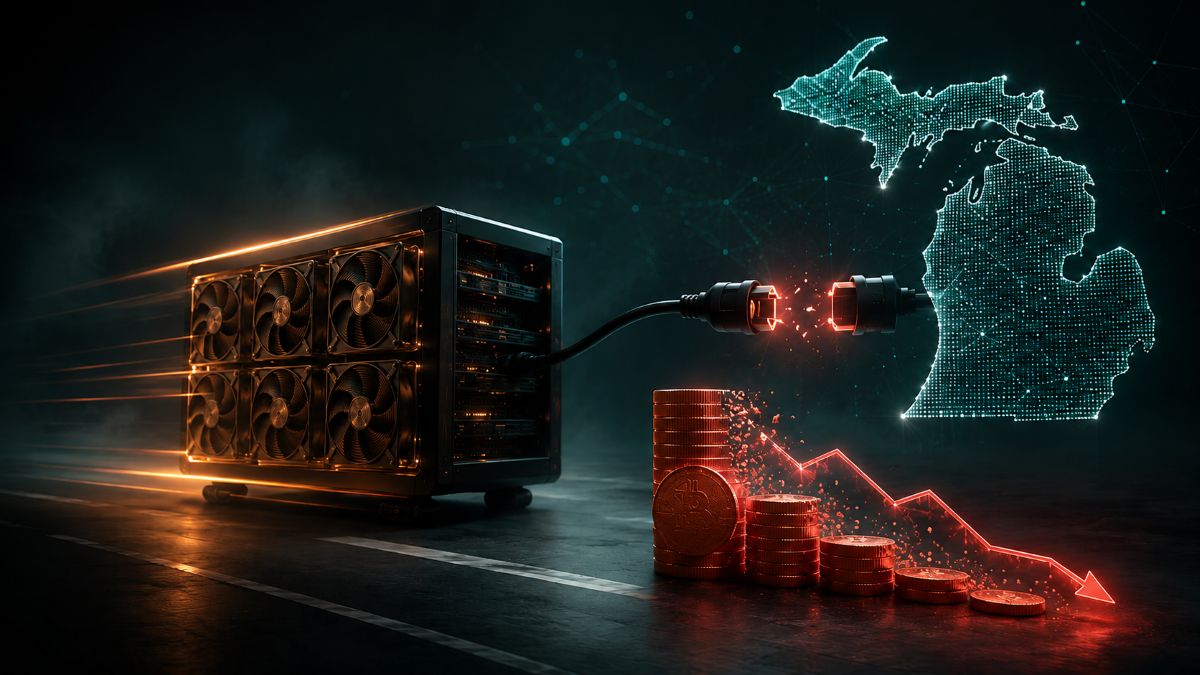 Hyperscale Data cierra la minería de Bitcoin en Michigan mientras su tesorería cae 79% y redirige capital hacia un centro de datos de IA.