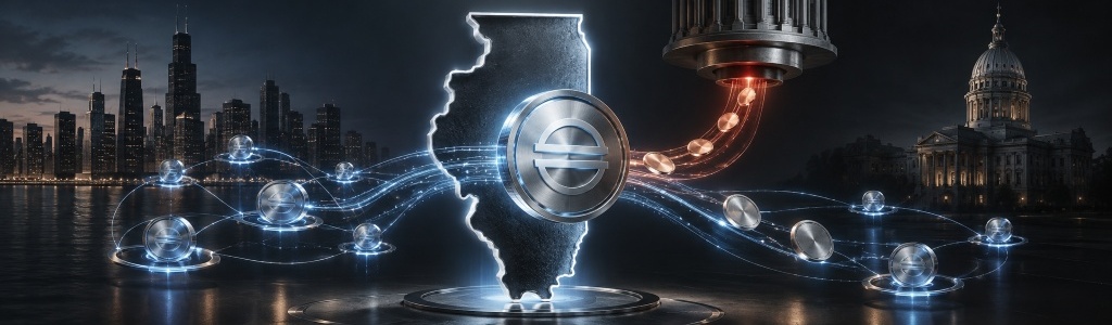 Las reglas preliminares de Illinois aplicarían el Digital Asset Tax del 0,2% a las stablecoins