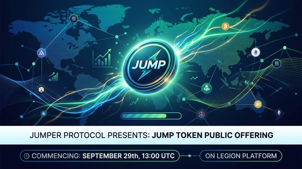Jumper fija para el 29 de septiembre la venta oficial de su token JUMP
