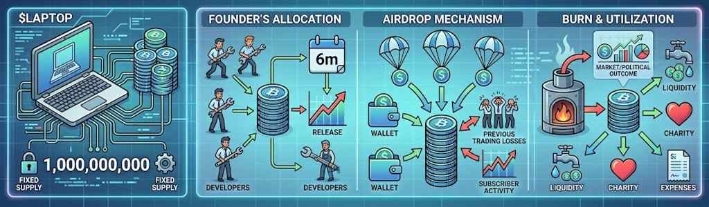 Pump.fun y Kraken retiraron publicaciones promocionales de la memecoin $LAPTOP de Hunter Biden tras la fuerte reacción de los traders.