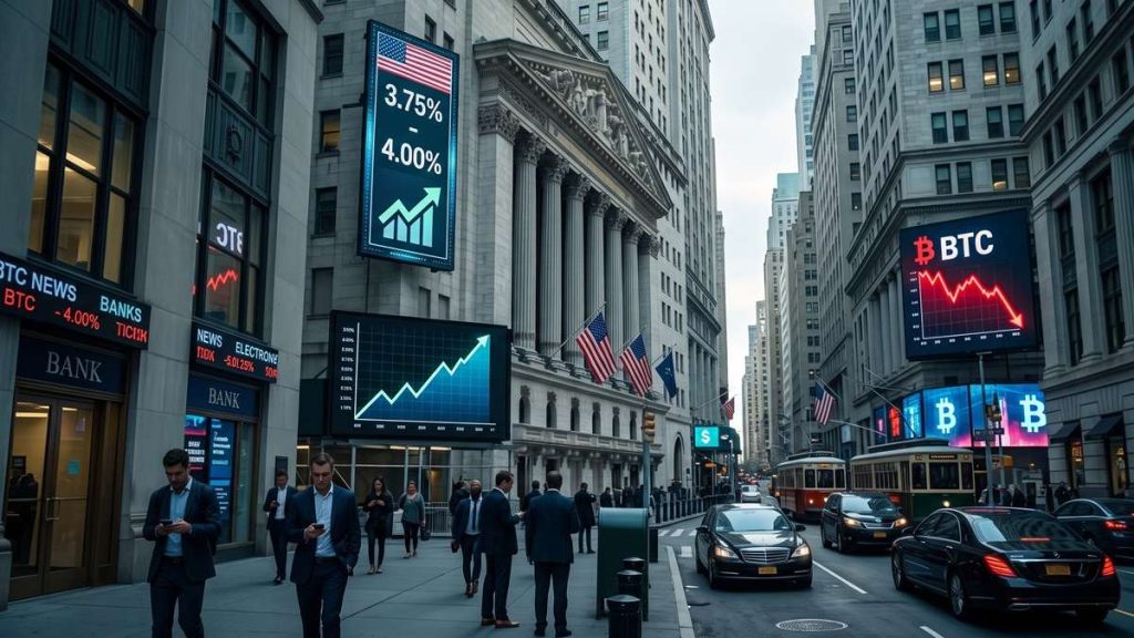 La Fed eleva las tasas 25 puntos básicos hasta el rango de 3,75% a 4,00%, mientras Bitcoin repunta hacia los $76.000