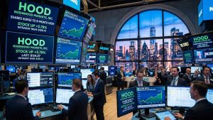 Las acciones de Robinhood se disparan