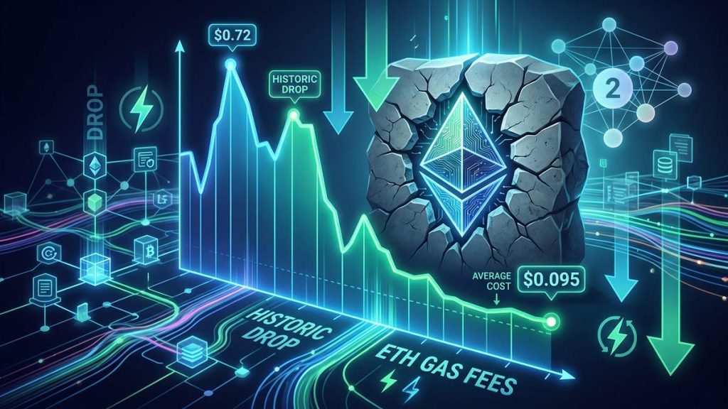 Las tarifas de Ethereum se desploman
