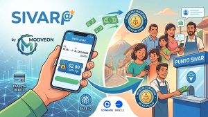 Modveon y Coinbase - El Salvador-