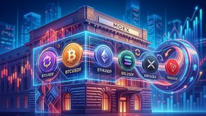 La Bolsa de Moscú Amplía Sus Futuros Cripto Con BTC, ETH, SOL, XRP y TRON