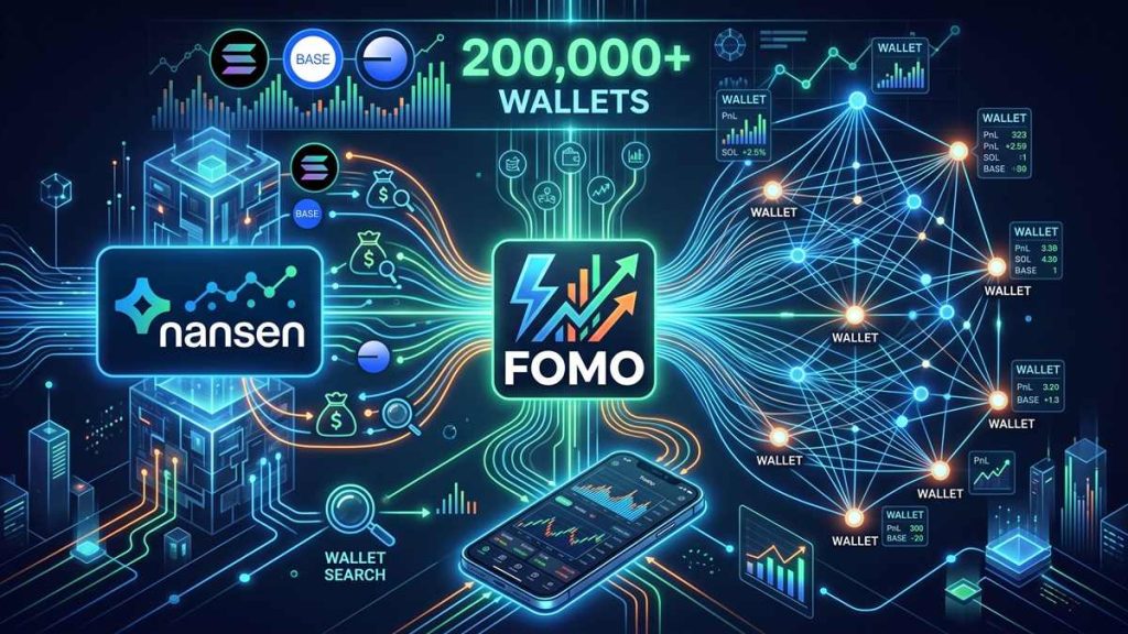Nansen añade más de 200.000 billeteras FOMO